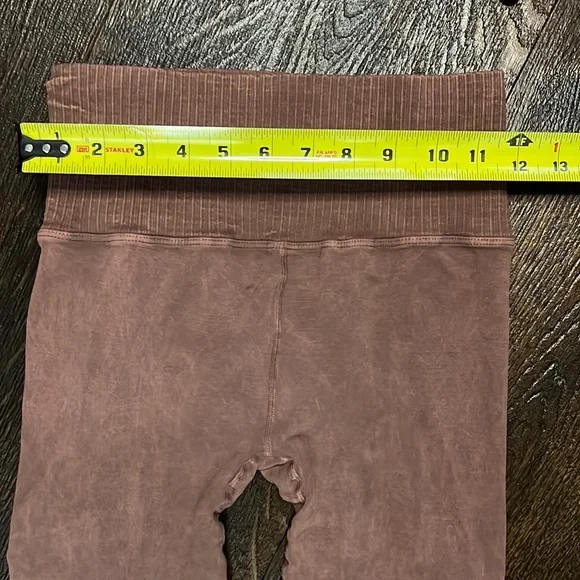 FP Movement Happiness High-Rise 7/8 Length Good Karma Leggings in Nutmeg M/L - Picture 3 of 14